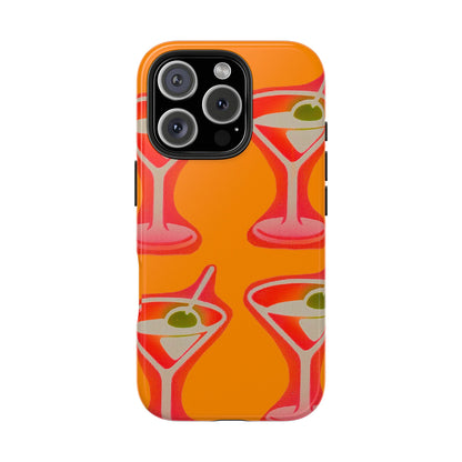 "shaken, not stirred” airbrush iPhone case