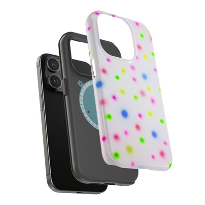 MagSafe "birthday cake polka dot" airbrush iPhone case