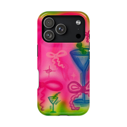 MagSafe „Bow Martini“ Airbrush-iPhone-Hülle