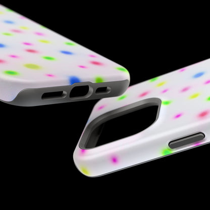 MagSafe "birthday cake polka dot" airbrush iPhone case