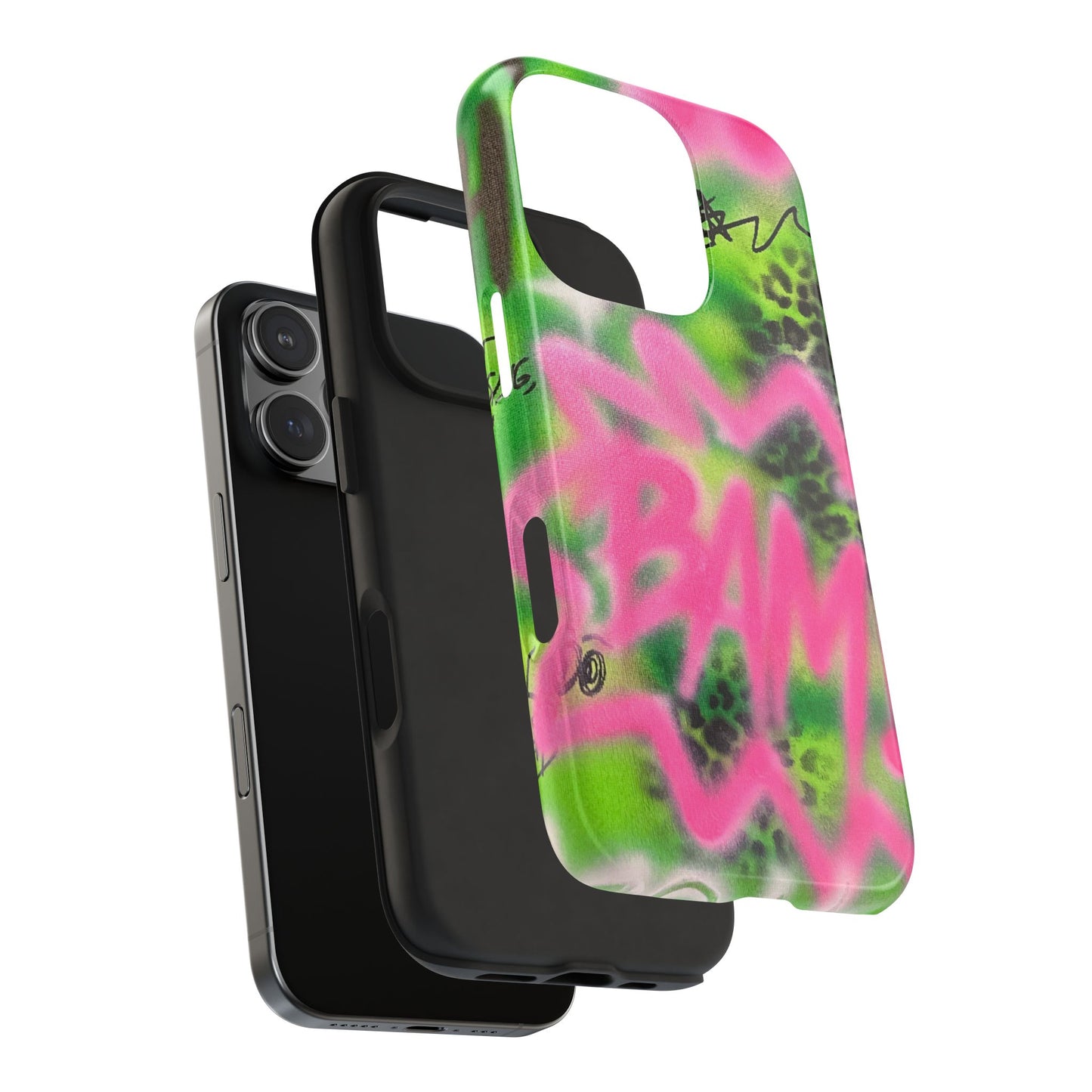 "BAM! pt. 2" airbrush iPhone case