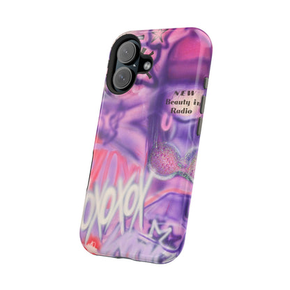MagSafe "mic check" airbrush iPhone case