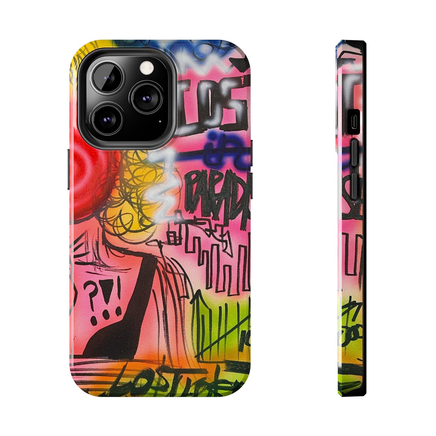 "lost in paradise" airbrush iPhone case
