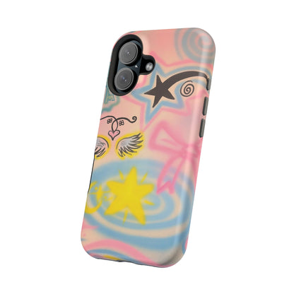 MagSafe "star energy" airbrush iPhone case