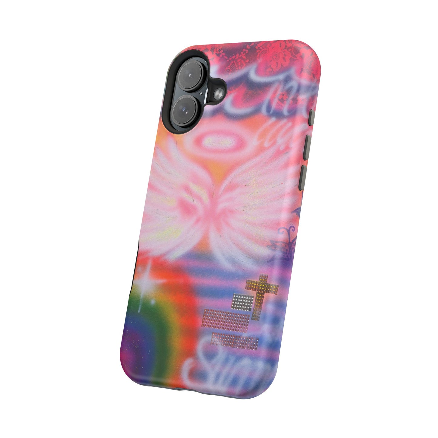 MagSafe "summer bliss" airbrush iPhone case