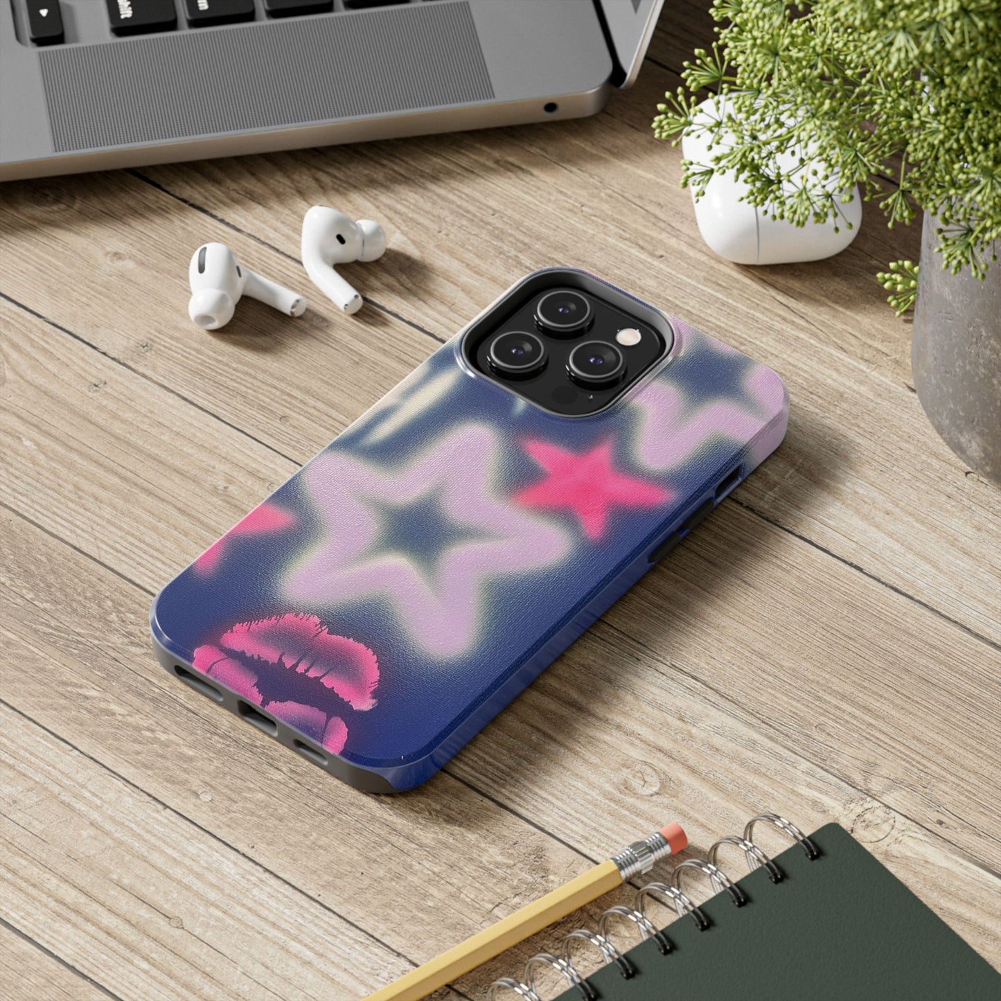 "lavender luminary" airbrush iPhone case