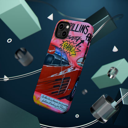 MagSafe "miami momentos" airbrush iPhone case