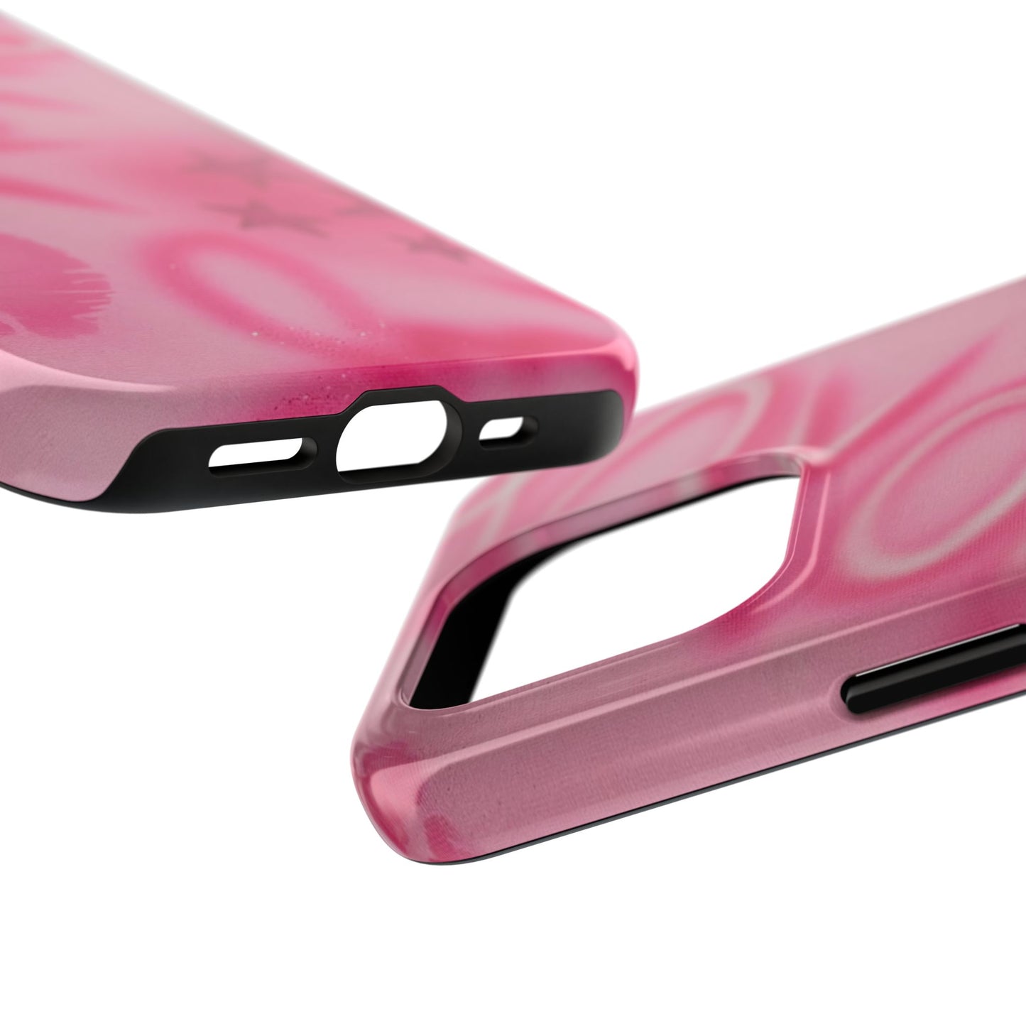 "perfectly pink" airbrush iPhone case