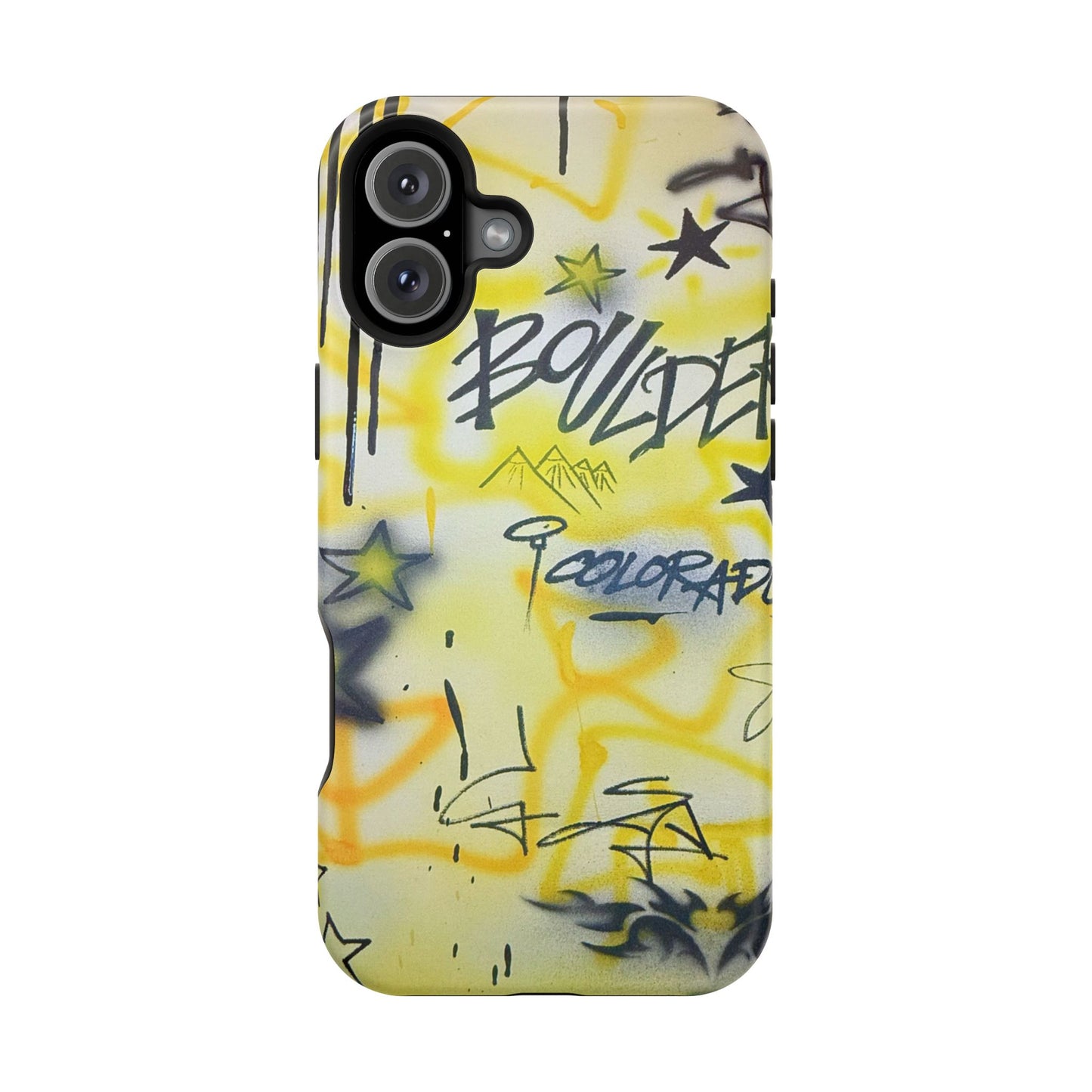 MagSafe "boulder" airbrush iPhone case