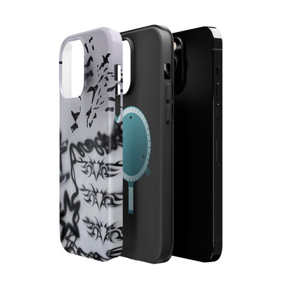 MagSafe "risky biz" airbrush iPhone case