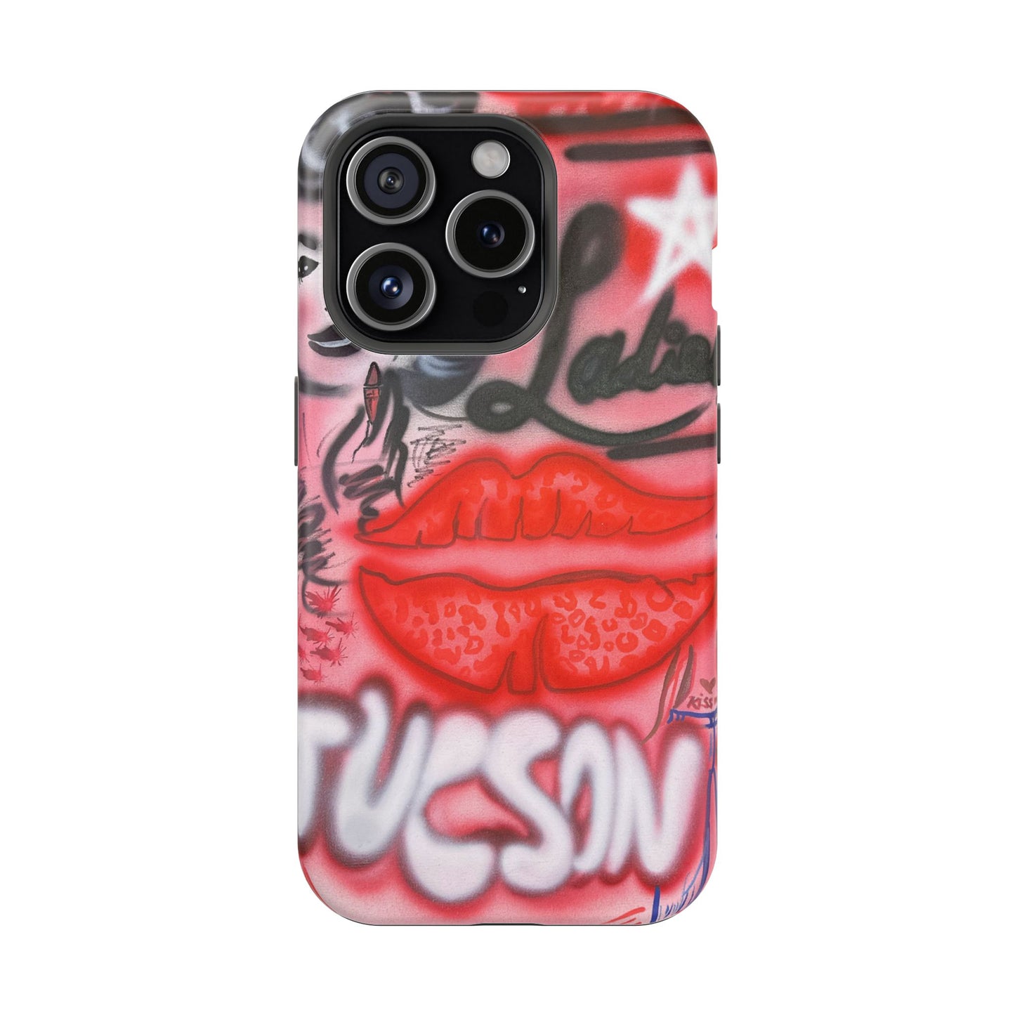 MagSafe "tucson, az" airbrush iPhone case