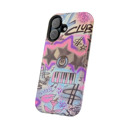 MagSafe "jazz club" airbrush iPhone case
