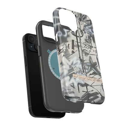 MagSafe "monochrome mood" airbrush iPhone case