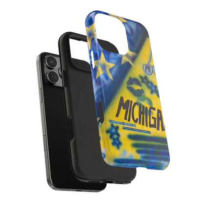 "ann arbor, michigan" airbrush iPhone case