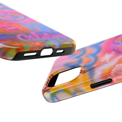 "mornings in malibu" airbrush iPhone case
