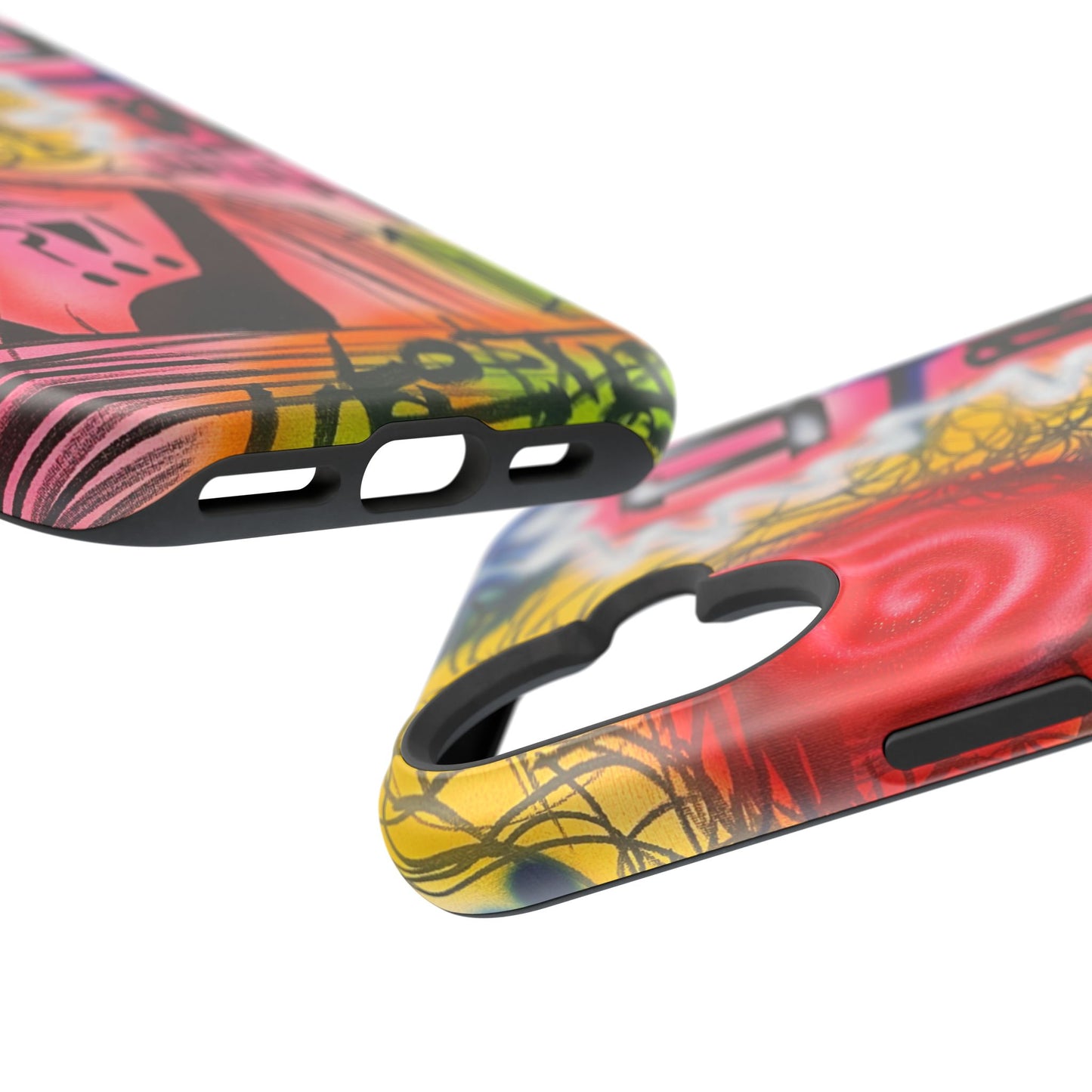 MagSafe „Lost in Paradise“ Airbrush-iPhone-Hülle
