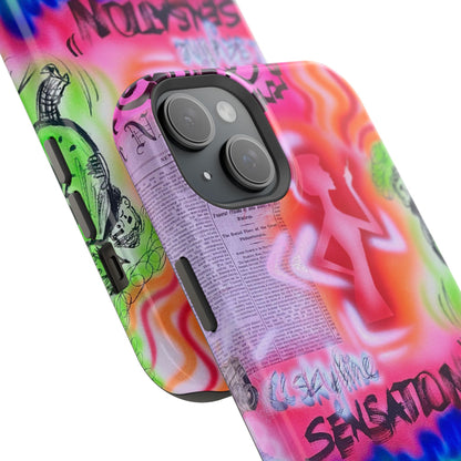 MagSafe "skyline sensation" airbrush iPhone case