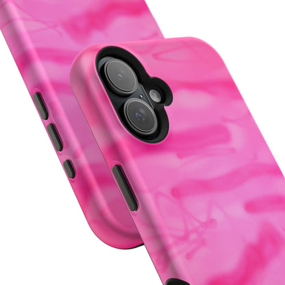 MagSafe "pink camo" airbrush iPhone case