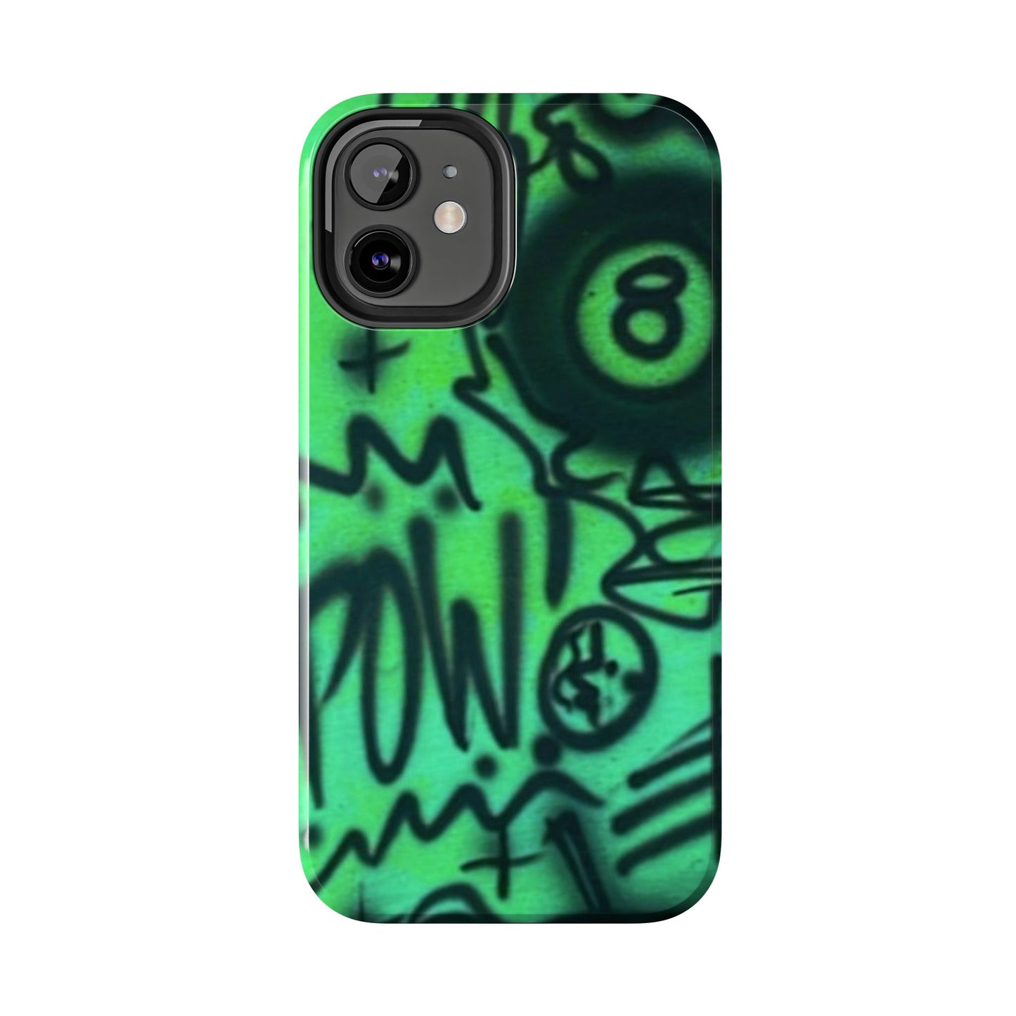 "POW! "airbrush iPhone case