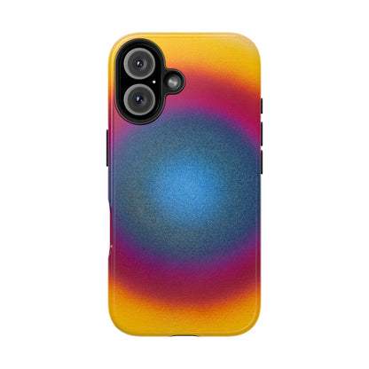 "blue raspberry aura" airbrush iPhone case