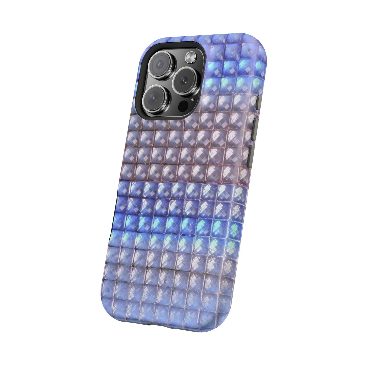 MagSafe "blue studs" airbrush iPhone case