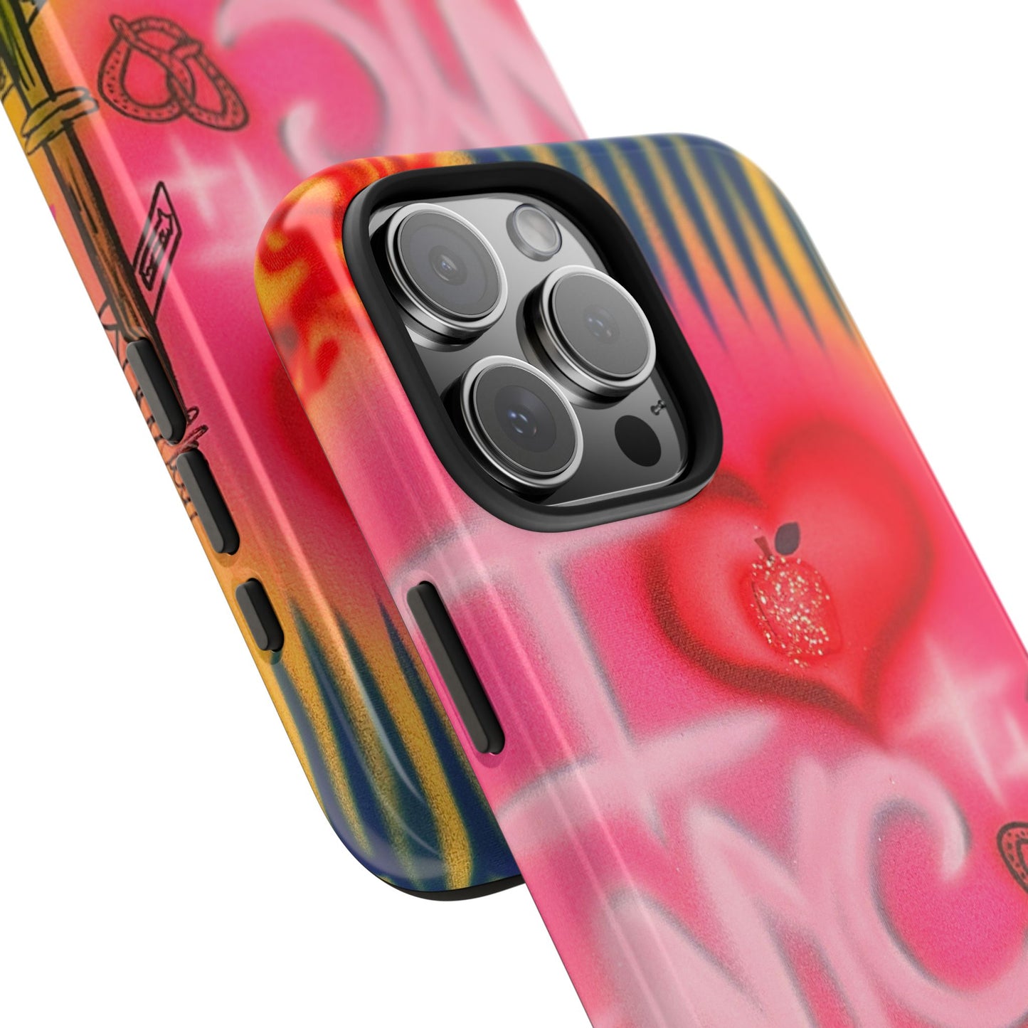 "in the city" airbrush iPhone case