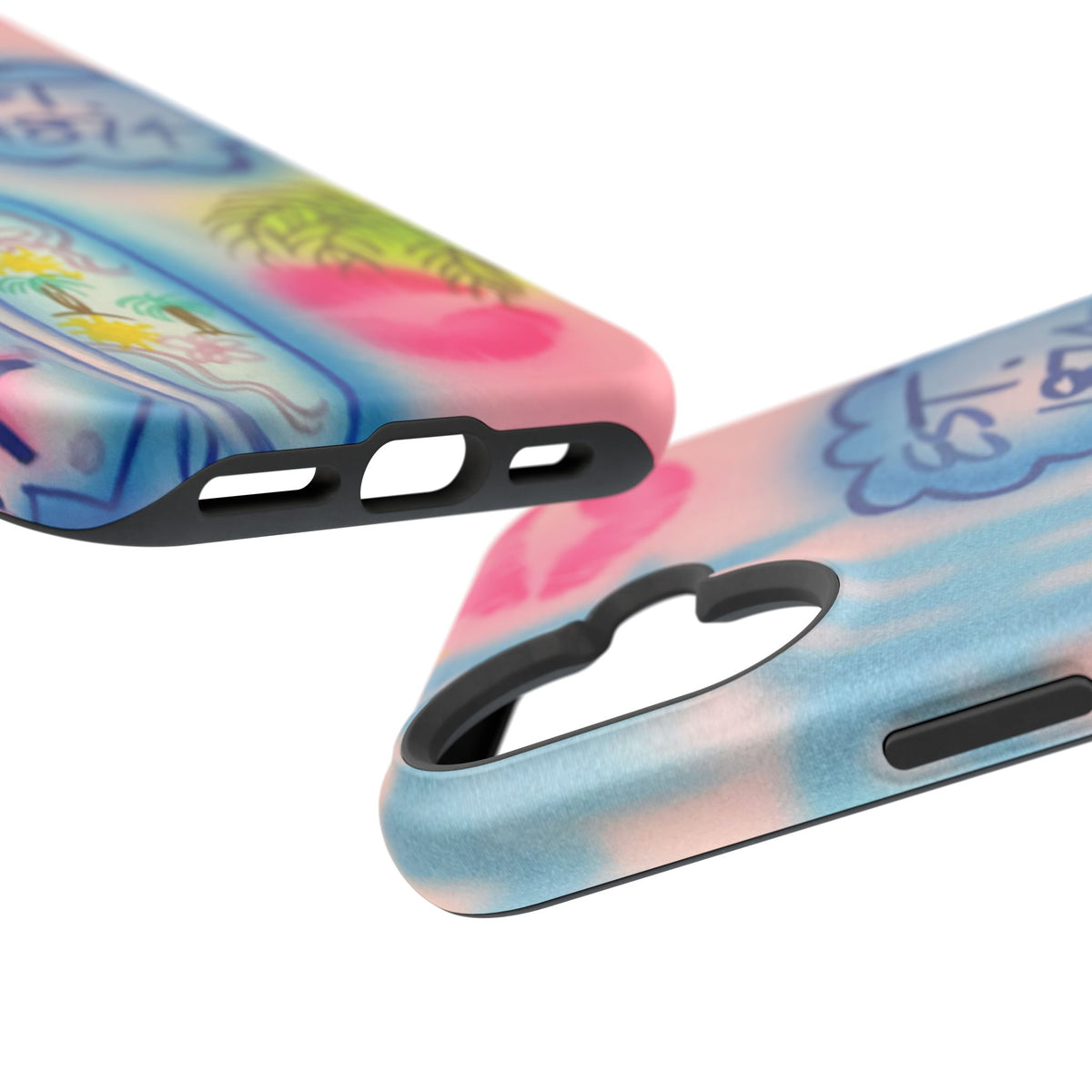 MagSafe "in the wave" airbrush iPhone case