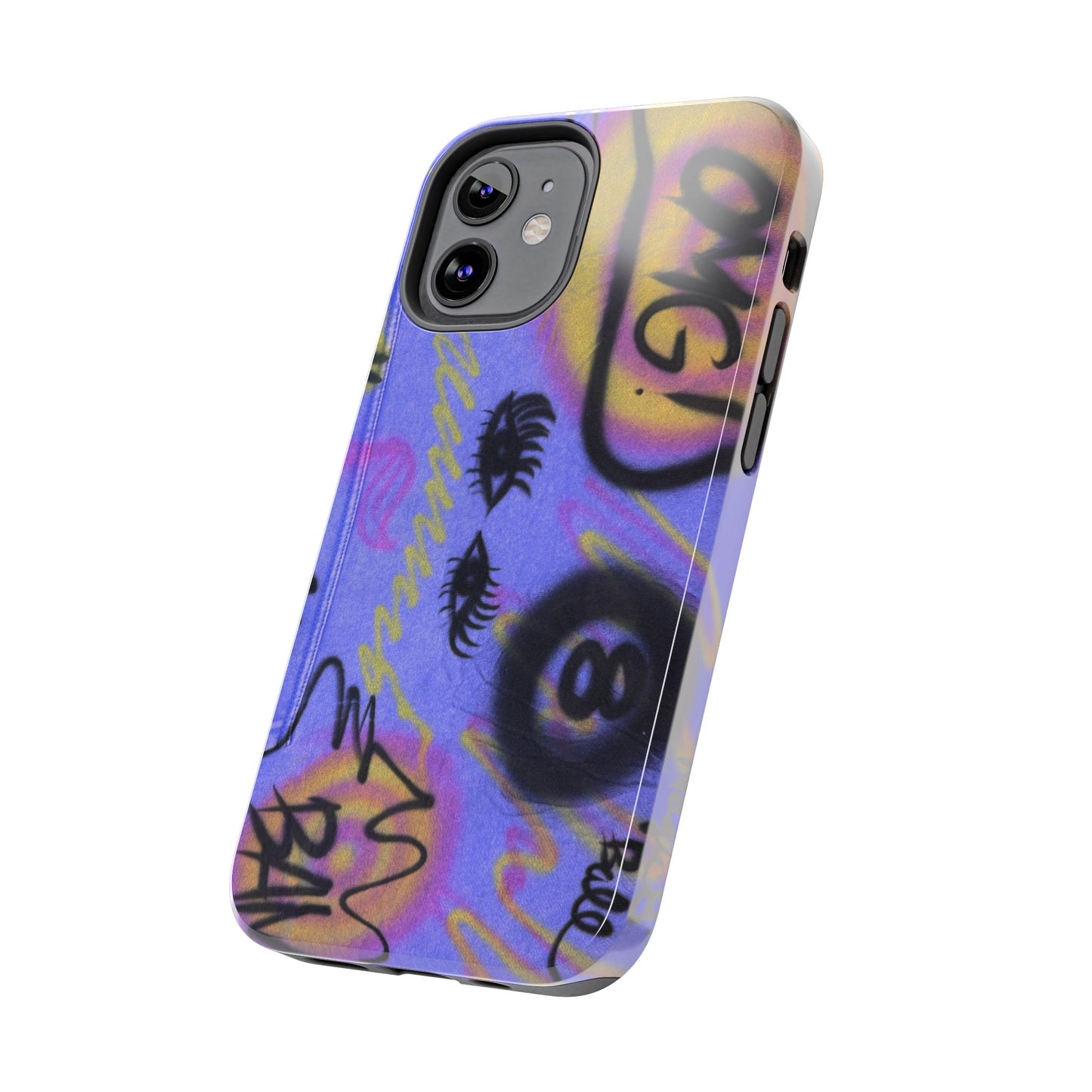"eye$ on lies" airbrush iPhone case