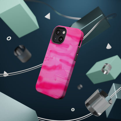MagSafe "pink camo" airbrush iPhone case