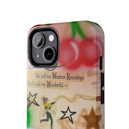 "the rodeo" airbrush iPhone case