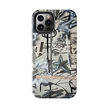 "monochrome mood" airbrush iPhone case