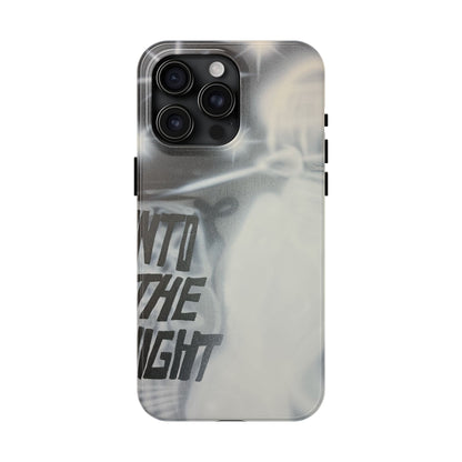 "into the night" airbrush iPhone case