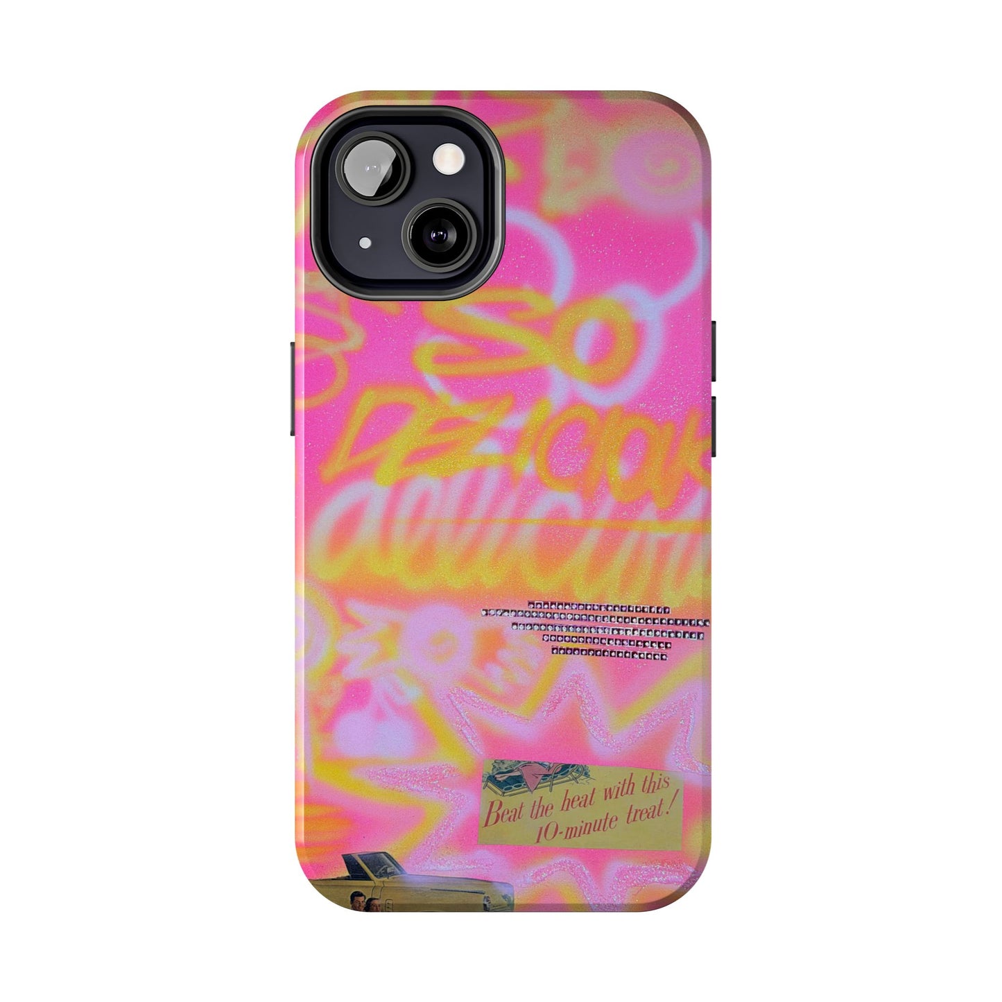 "so delicious" airbrush iPhone case