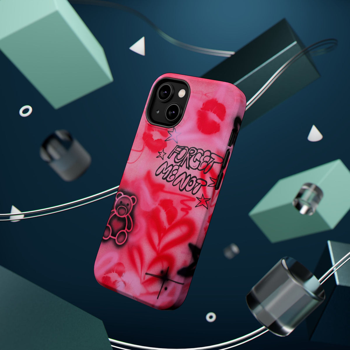 MagSafe @asualphaphi custom airbrush iPhone case