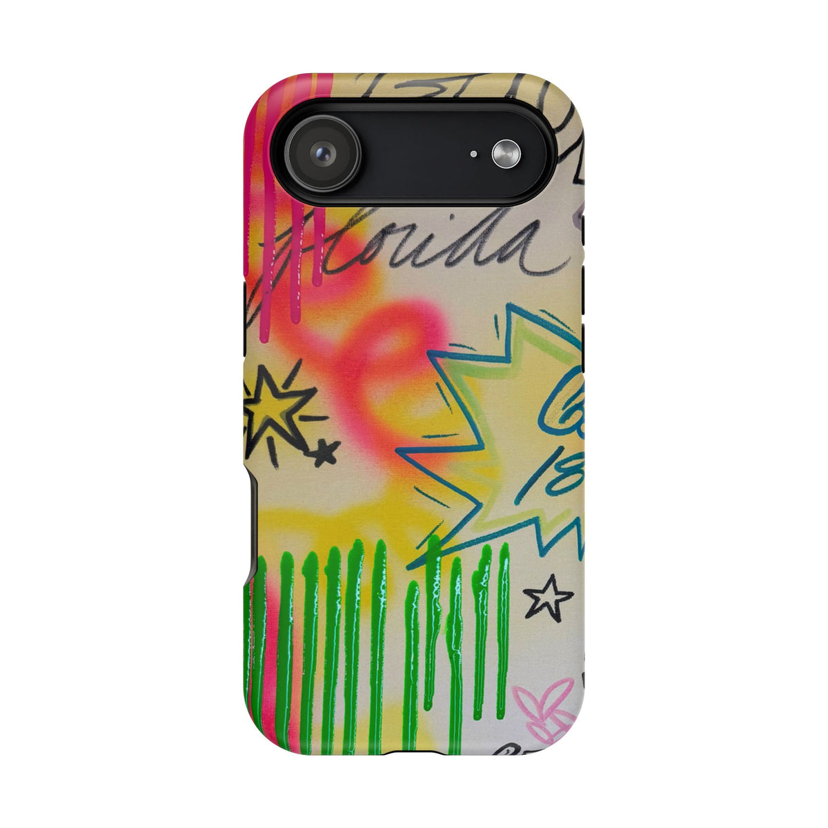 MagSafe "ferocious florida" airbrush iPhone case