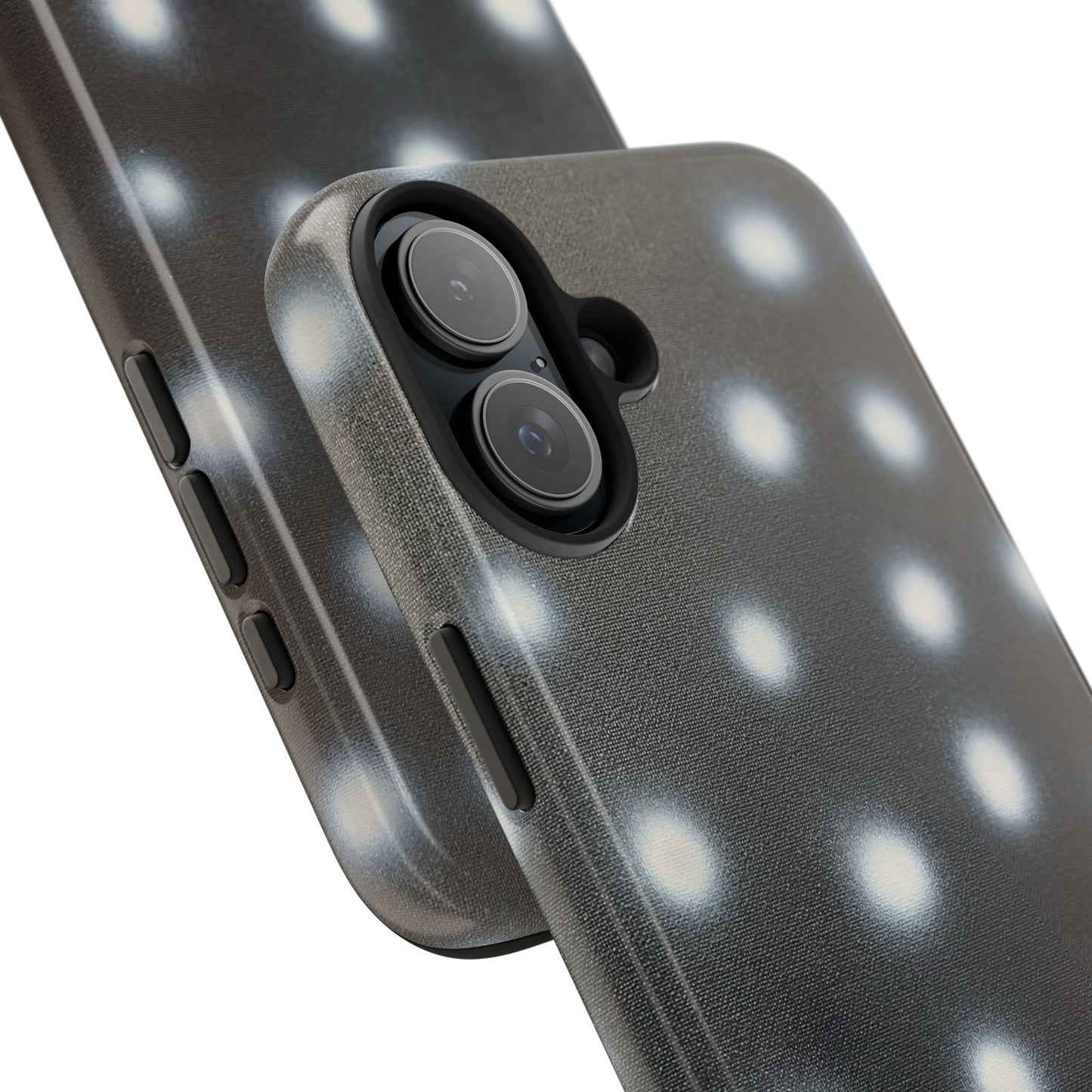 "coconut noir polka dot" airbrush iPhone case