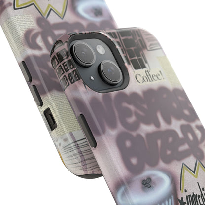 MagSafe "espresso martini" airbrush iPhone case