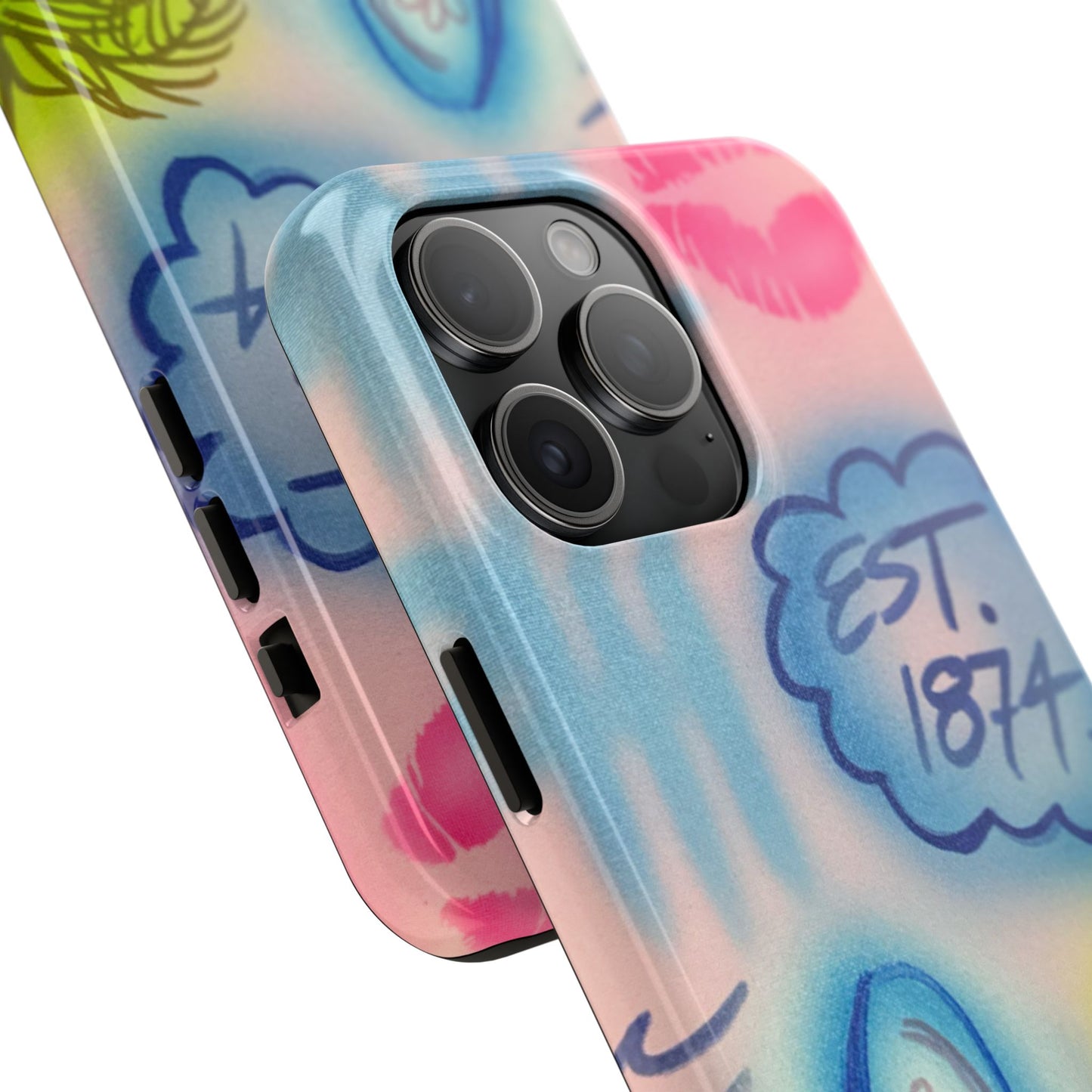 "in the wave" airbrush iPhone case