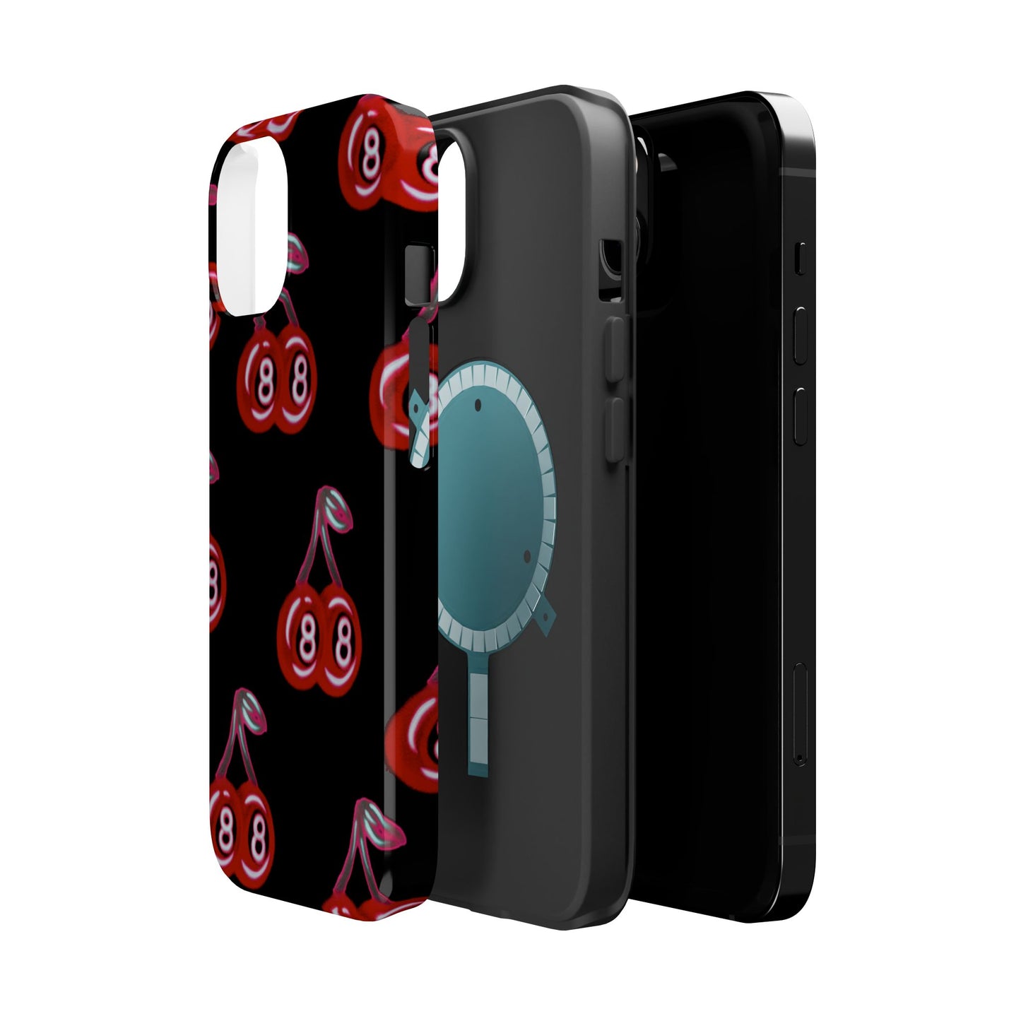 MagSafe „Cami Cherry“ Airbrush iPhone-Hülle