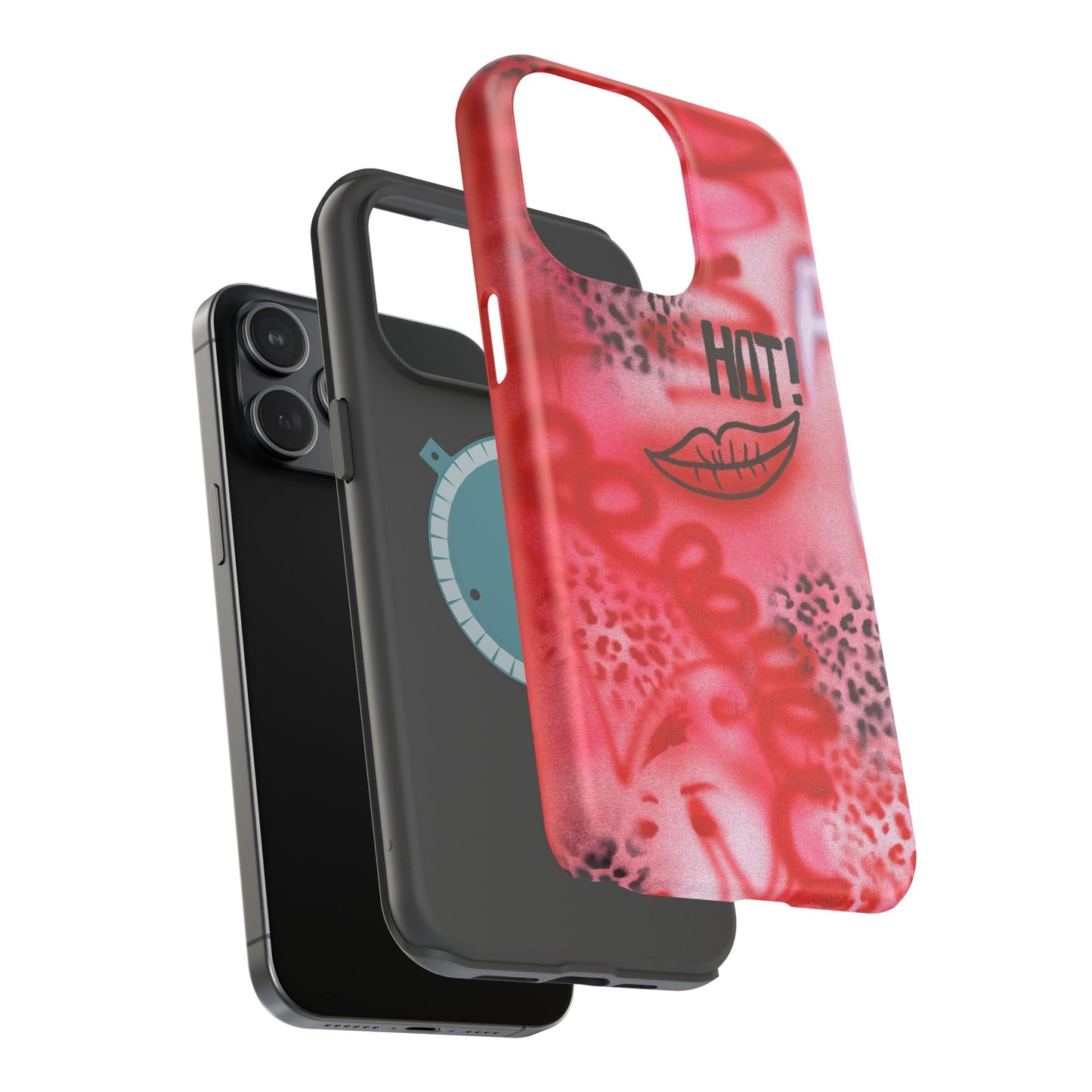 MagSafe "HOT!" airbrush iPhone case