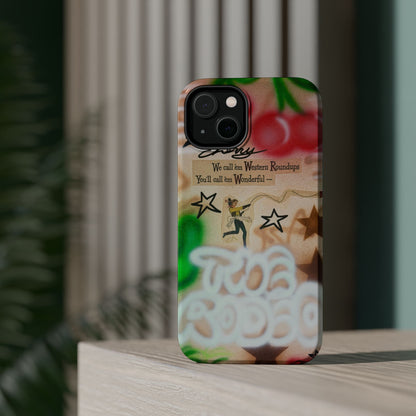 MagSafe "the rodeo" airbrush iPhone case