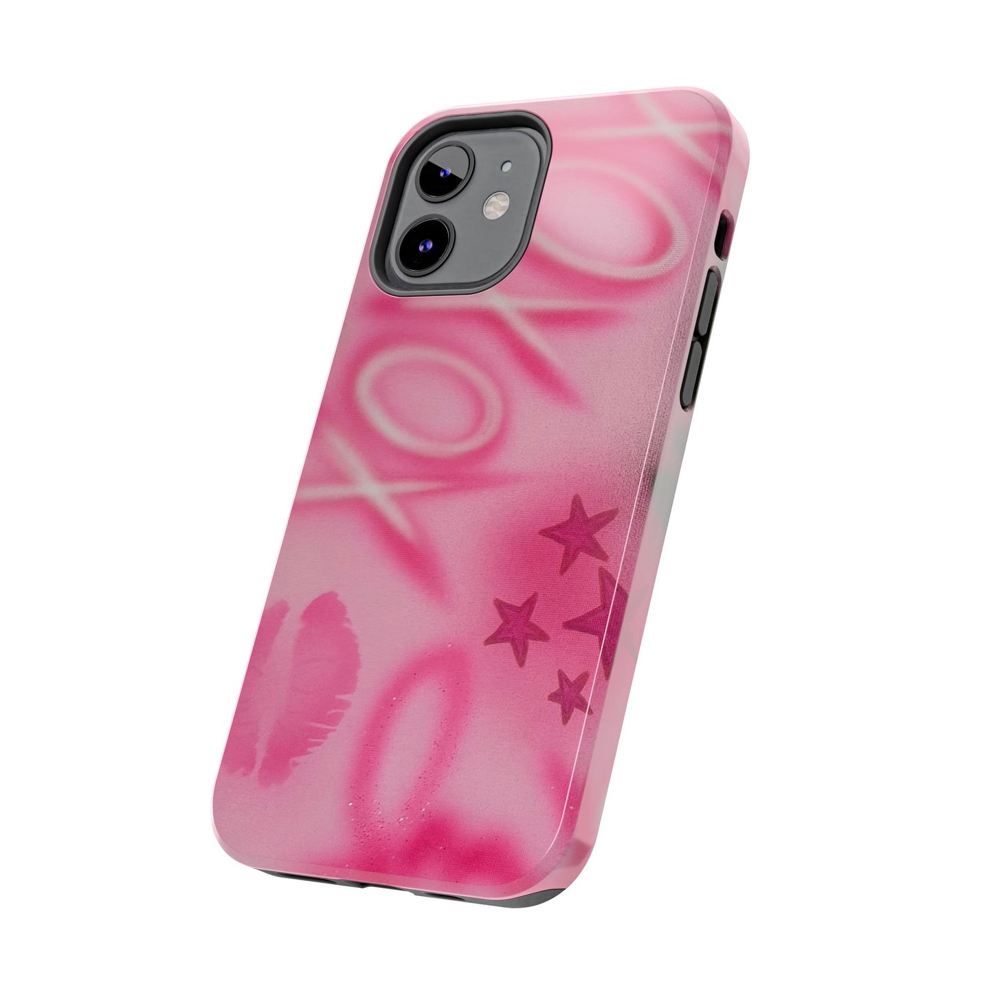 "perfectly pink" airbrush iPhone case