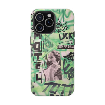 MagSafe "lust over luck" airbrush iPhone case