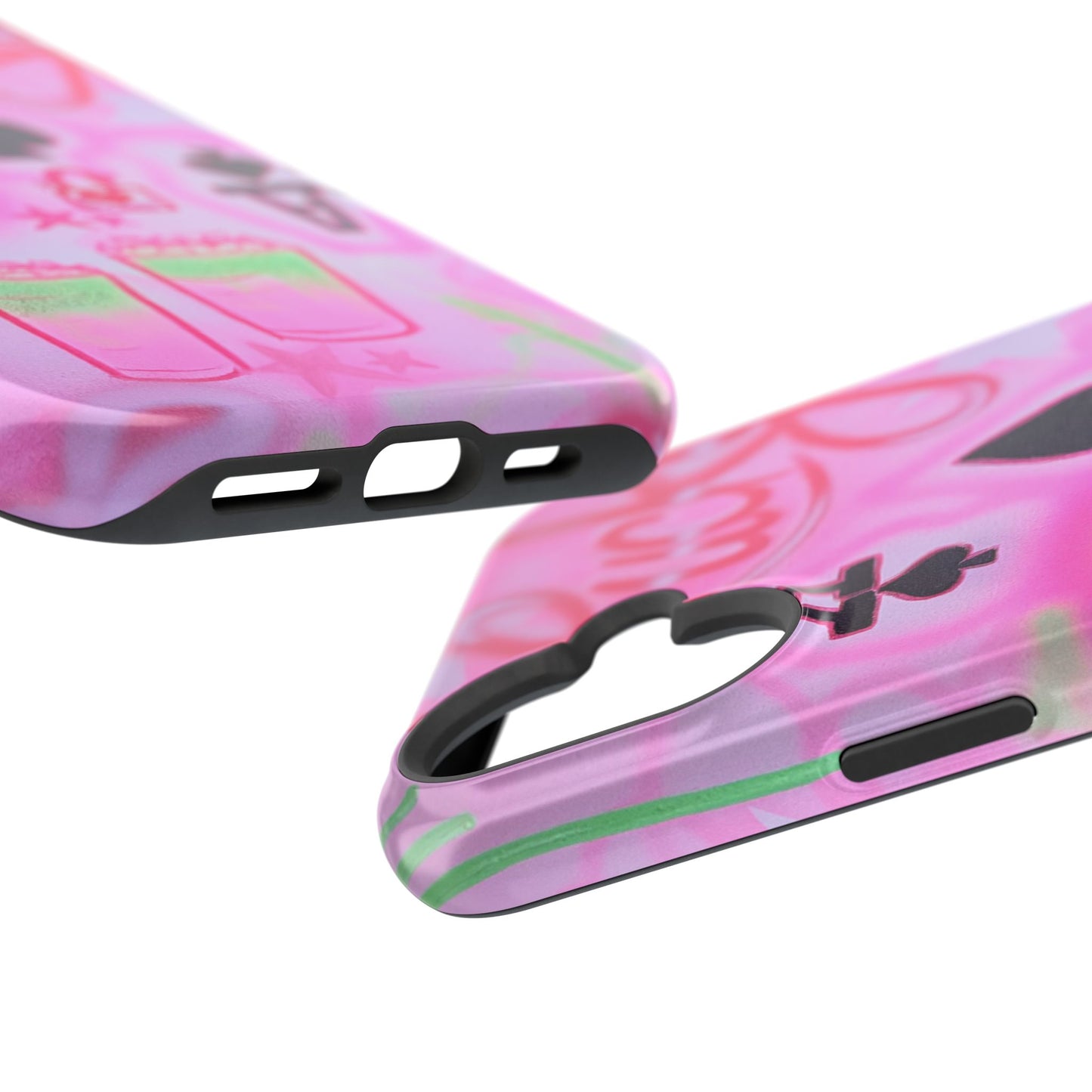 MagSafe "lucky ace" airbrush iPhone case