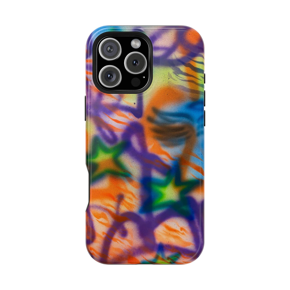 MagSafe "streetwear angel" airbrush iPhone case