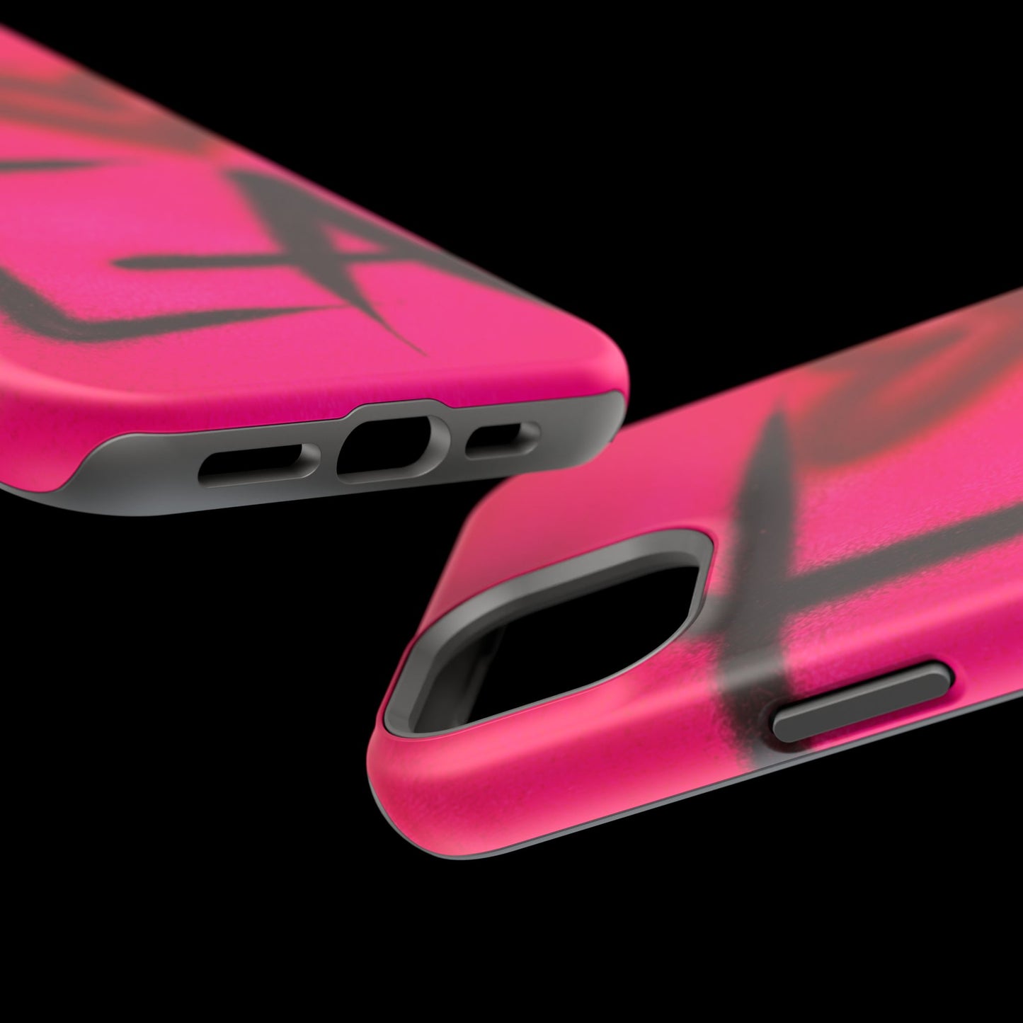 MagSafe „I ❤️ LA“ Airbrush iPhone-Hülle