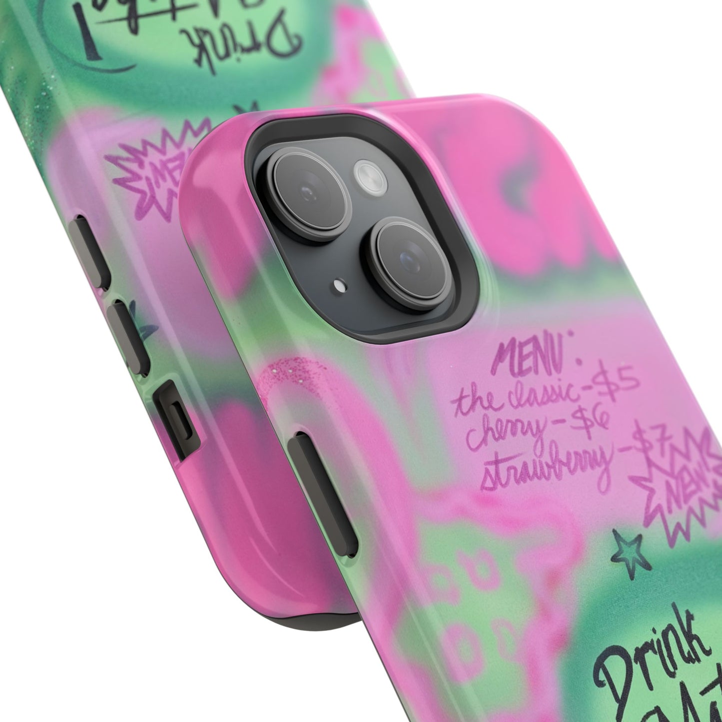 MagSafe "matcha!" airbrush iPhone case
