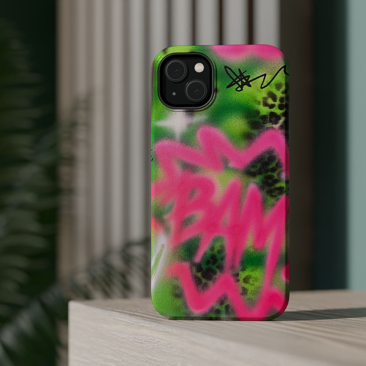 MagSafe "BAM! pt. 2" airbrush iPhone case