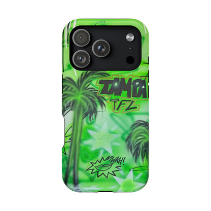 MagSafe "tampa, fl" airbrush iPhone case