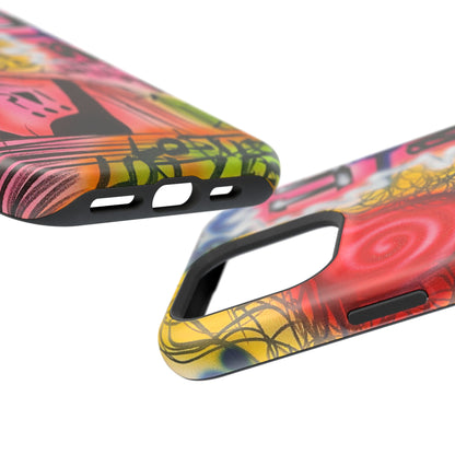 MagSafe „Lost in Paradise“ Airbrush-iPhone-Hülle